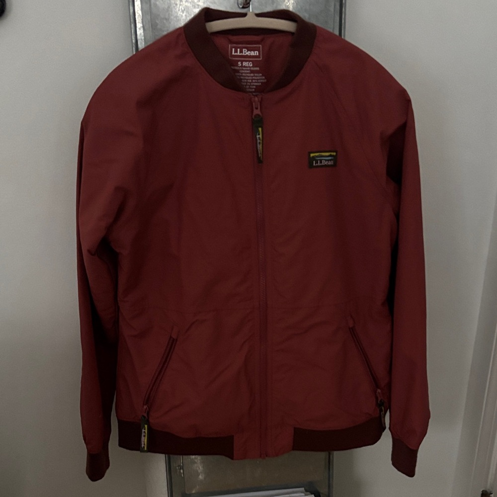 L.L. Bean Women’s Lightweight Brick Red Jacket